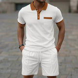Maëlle - Waffle Knit Polo Set