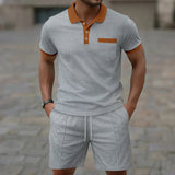 Maëlle - Waffle Knit Polo Set