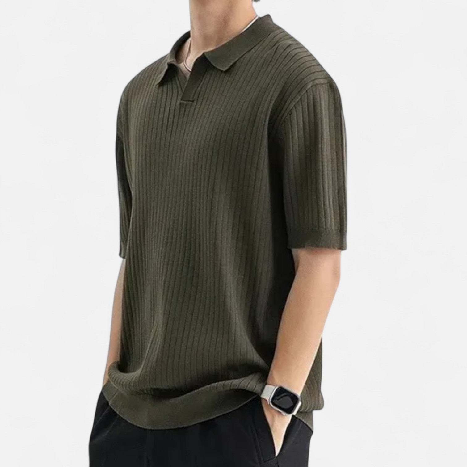Aidan - Stylish Polo Shirt - Charlotte & Willow, product photo 7