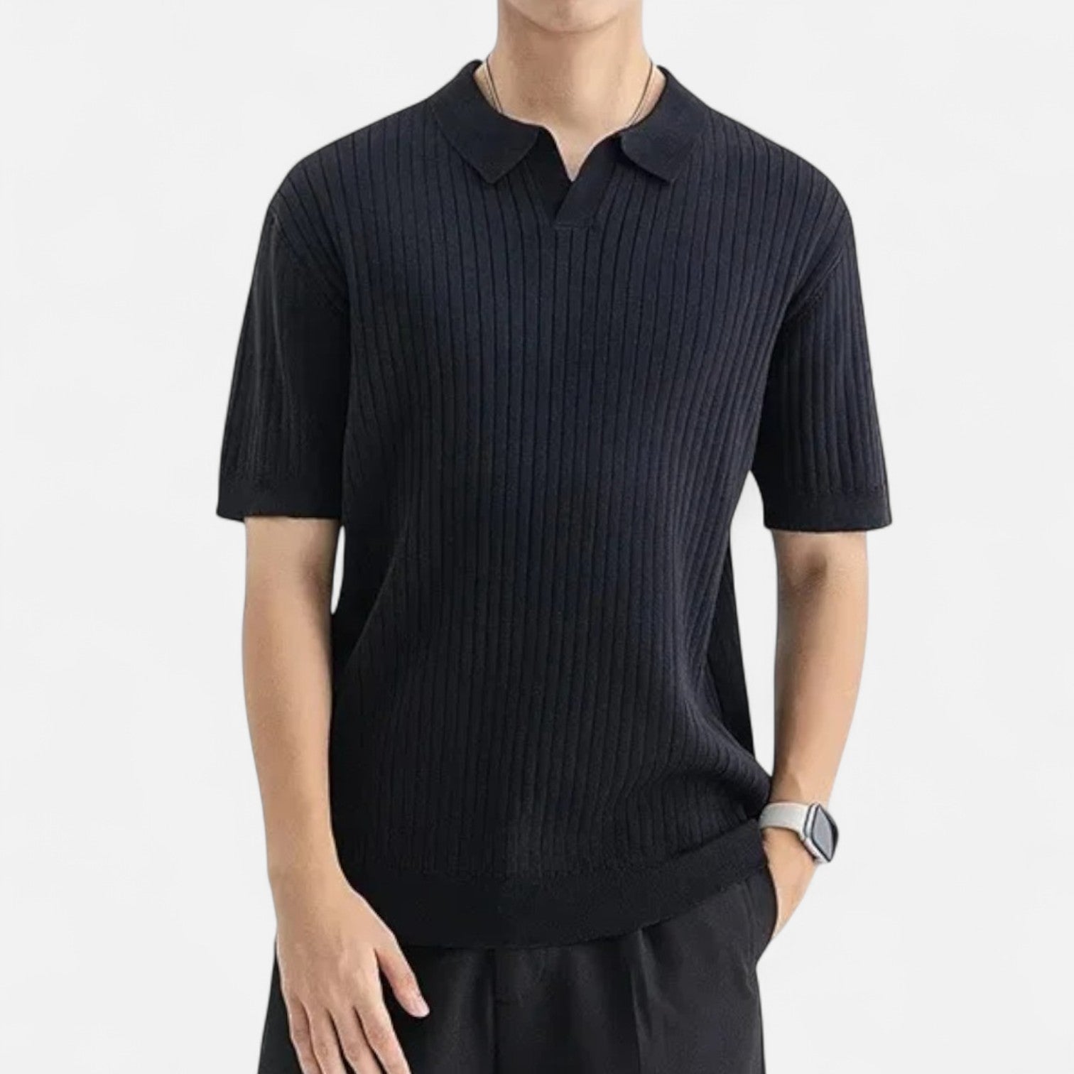 Aidan - Stylish Polo Shirt - Charlotte & Willow, product photo 8
