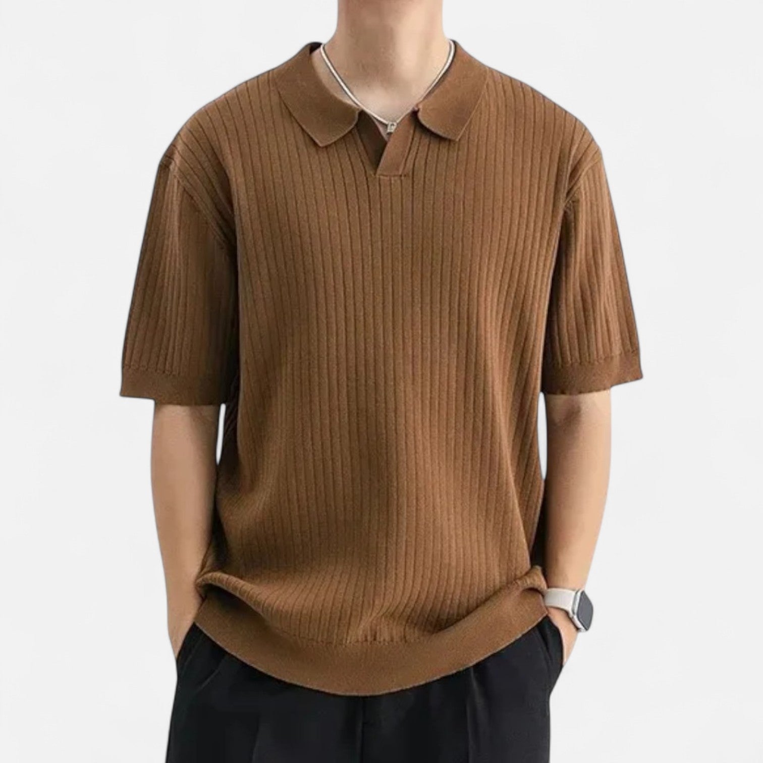 Aidan - Stylish Polo Shirt - Charlotte & Willow, product photo 9