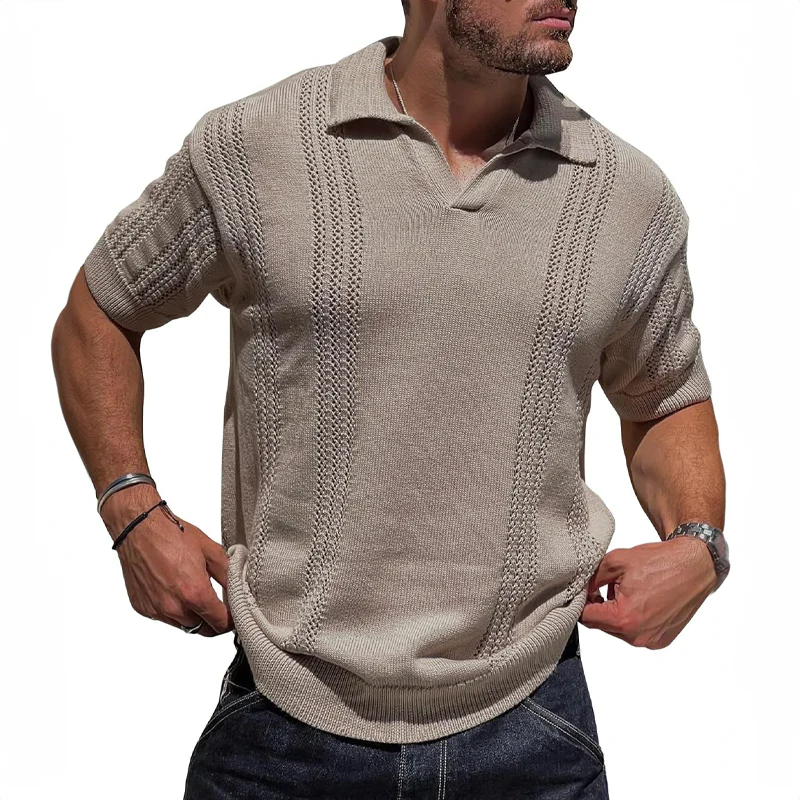 Cian - Chic Polo Shirt - Charlotte & Willow, detail