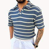Anaïs - Classic Striped Polo Tee