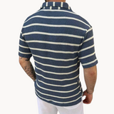 Anaïs - Classic Striped Polo Tee