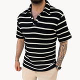 Anaïs - Classic Striped Polo Tee