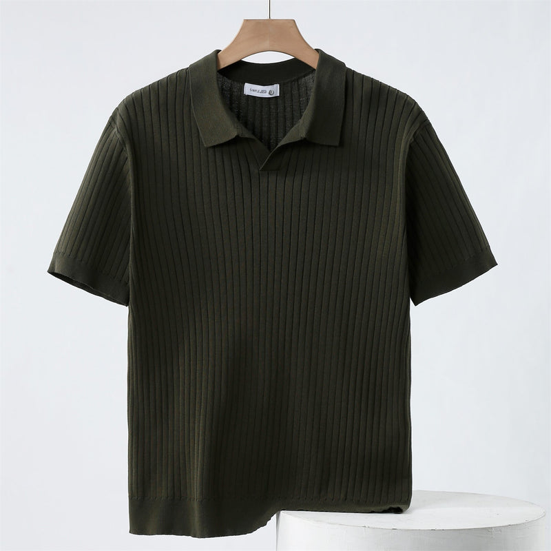 Darragh - Stylish Polo Shirt - Charlotte & Willow, detail