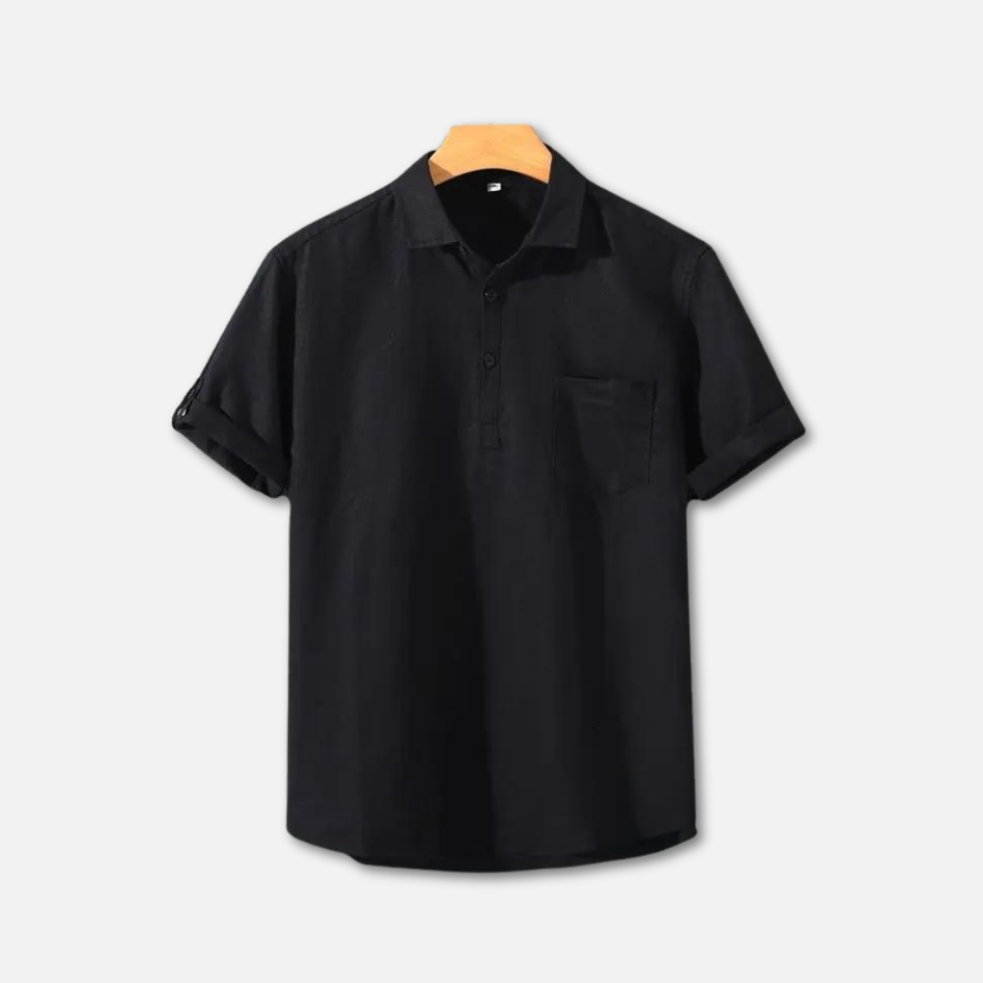 Cian Stylish Polo Shirt - Charlotte & Willow, side view