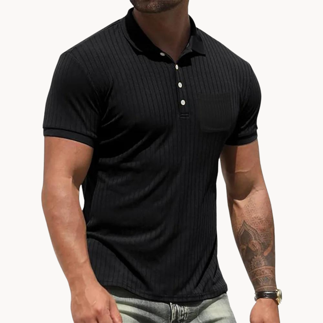 Ronan - Stylish Polo Shirt - Charlotte & Willow, back