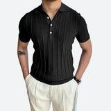 Céline V-Neck Polo Top