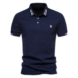 Anaïs - Striped Polo with Structured Design