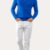 Anaïs - Elegant Polo Knit Sweater