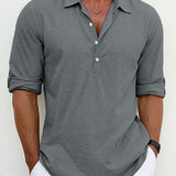 Capucine - Long Sleeve Polo Tee