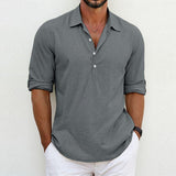 Capucine - Long Sleeve Polo Tee