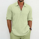 Capucine - Long Sleeve Polo Tee
