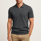 Élodie - Textured Polo Tee