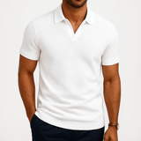Élodie - Textured Polo Tee
