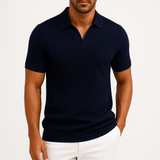 Élodie - Textured Polo Tee