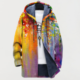 Élodie - Artistic Abstract Coat