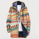 Clémence - Geometric Patterned Coat
