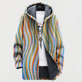 Anaïs - Hooded Striped Coat