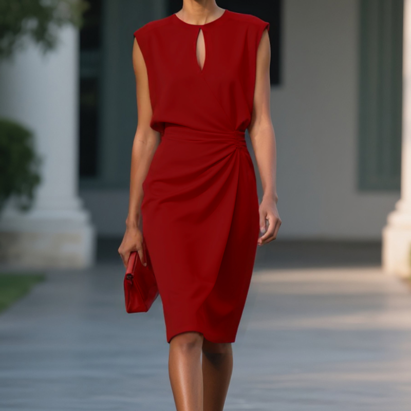 Bláthnaid - Chic Parisian Dress - Charlotte & Willow, product photo 8