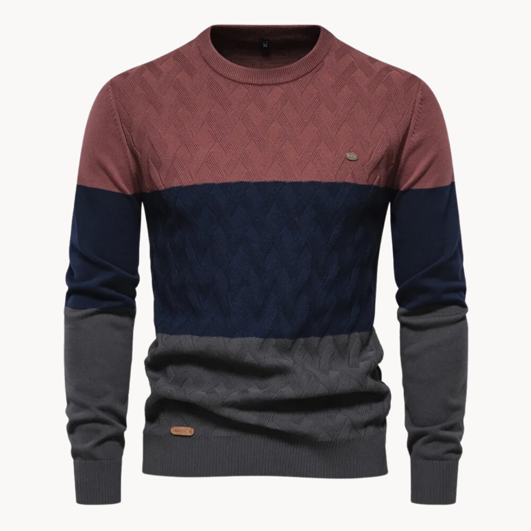Tadhg Detailed Sweater - Charlotte & Willow, side view