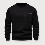 Inès - Stylish Ribbed Knit Sweater