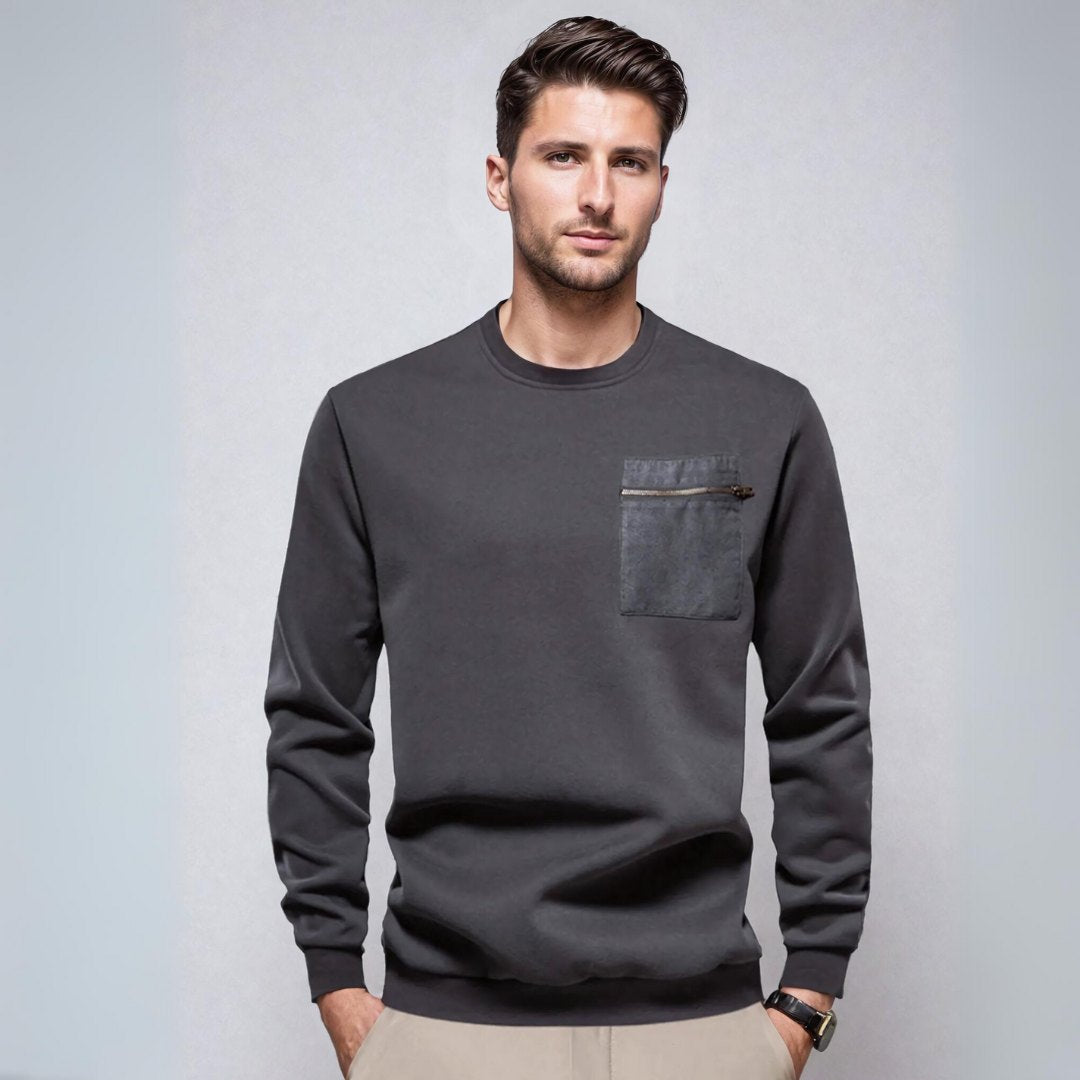 Ronan Stylish Ribbed Sweater - Charlotte & Willow