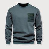 Inès - Stylish Ribbed Knit Sweater