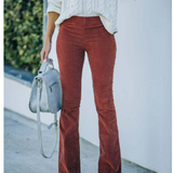Isolde | Corduroy Flare Pants