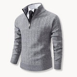 Anaïs - Versatile 1/4 Zip Sweater with Adjustable Fit