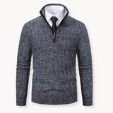 Anaïs - Versatile 1/4 Zip Sweater with Adjustable Fit