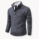 Anaïs - Versatile 1/4 Zip Sweater with Adjustable Fit