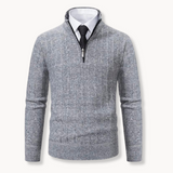 Anaïs - Versatile 1/4 Zip Sweater with Adjustable Fit