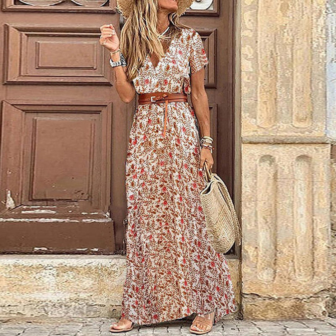 Anaïs - Stretchy Maxi Dress - Charlotte & Willow, product photo 6