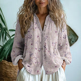 Élodie - Elegant Floral Top