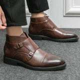 Anaïs - Dual Buckle Ankle Boots