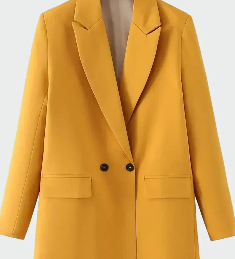 Fiona - Contemporary Oversized Blazer - Charlotte & Willow, product photo 8