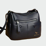 Inès - Chic Black Handbag