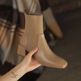 Sarah - Chunky Platform Ankle Boots