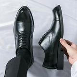 Justine - Classic Leather Brogue Footwear