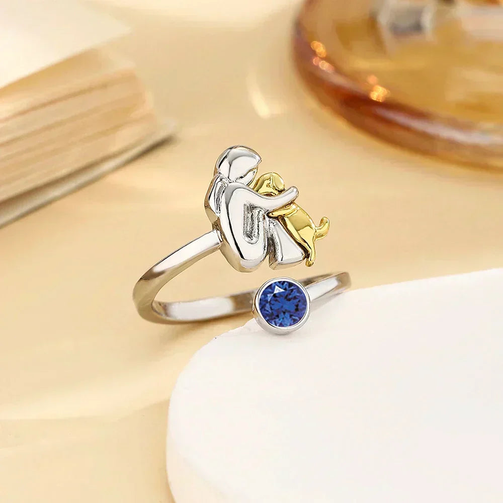 Aoife - Timeless Love Ring - Charlotte & Willow, back