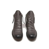 Élodie - Leather Ankle Chelsea Boots