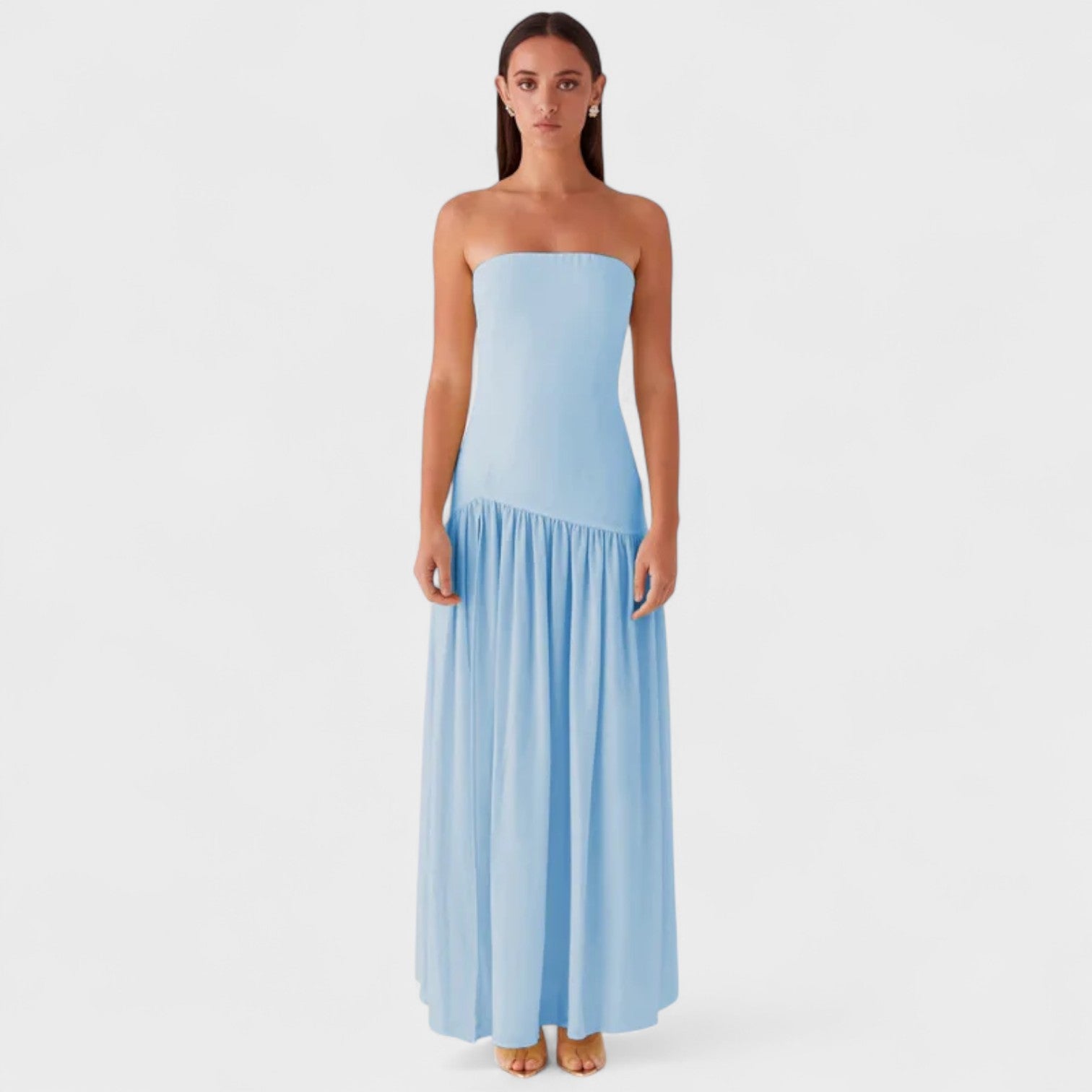 Muireann - Off-Shoulder Evening Gown - Charlotte & Willow, styled look