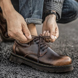Clara - Chic Oxford Ankle Boots