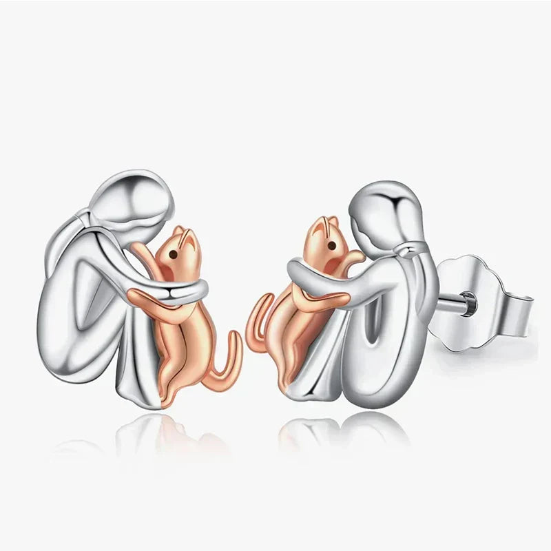 Róisín - Chic and Sophisticated Earrings - Charlotte & Willow, back