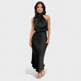 Anaïs - Sophisticated Satin Gown