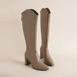 Élodie - Bold Chunky Heel Ankle Boots