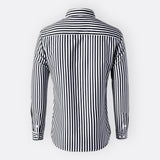 Delphine - Timeless Striped Button-Up