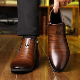 Clara - Stylish Leather Ankle Boots